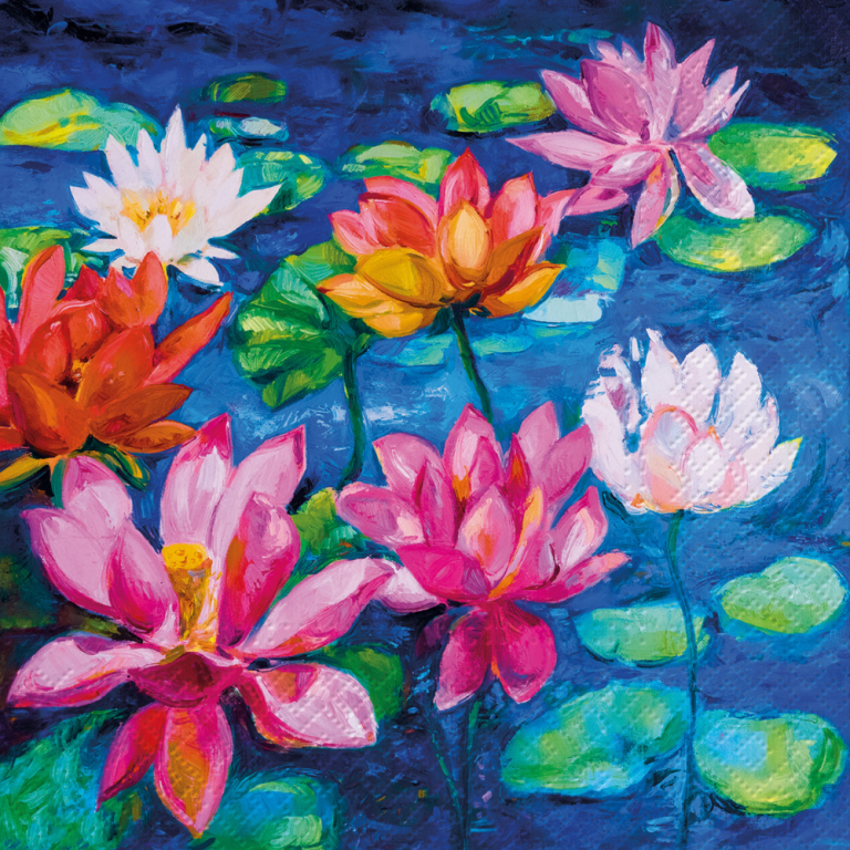 lily-pond-lunch-napkin
