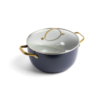 GreenPan Padova Covered Casserole Navy Blue 24cm/4.7L