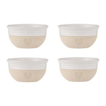 Mason Cash Rustic Charm Mini Bowls Set of 4 150ml