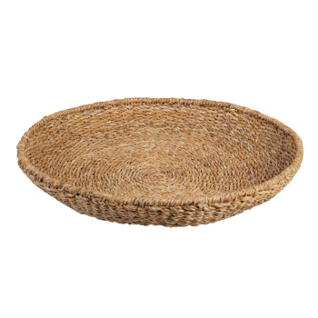 Linens & More Round Seagrass Tray 55cm