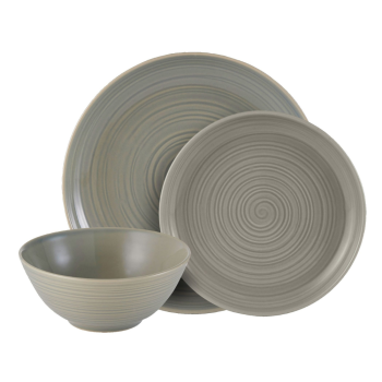 Mason Cash William Mason Grey 12 Piece Dinner Set