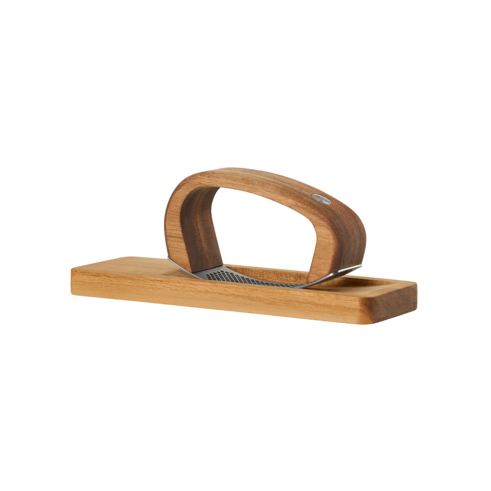 AdHoc RoccaAlio Garlic Press with Chopping Board
