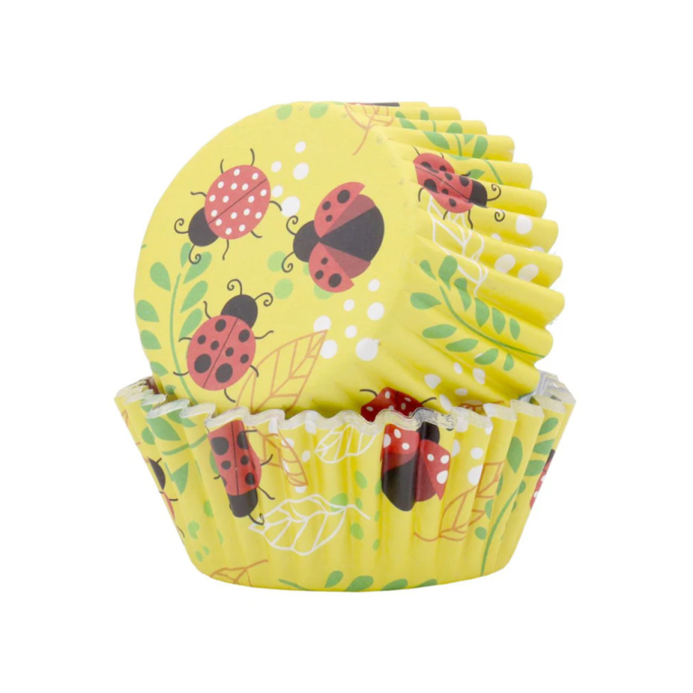 Cupcake Cases Foil Lined Ladybird 30pk (1)