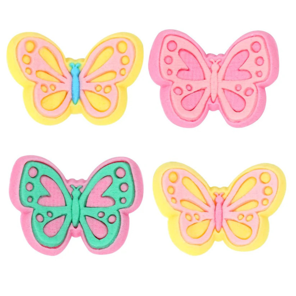 Edible Sugar Decorations Butterflies Set of 12 (2)