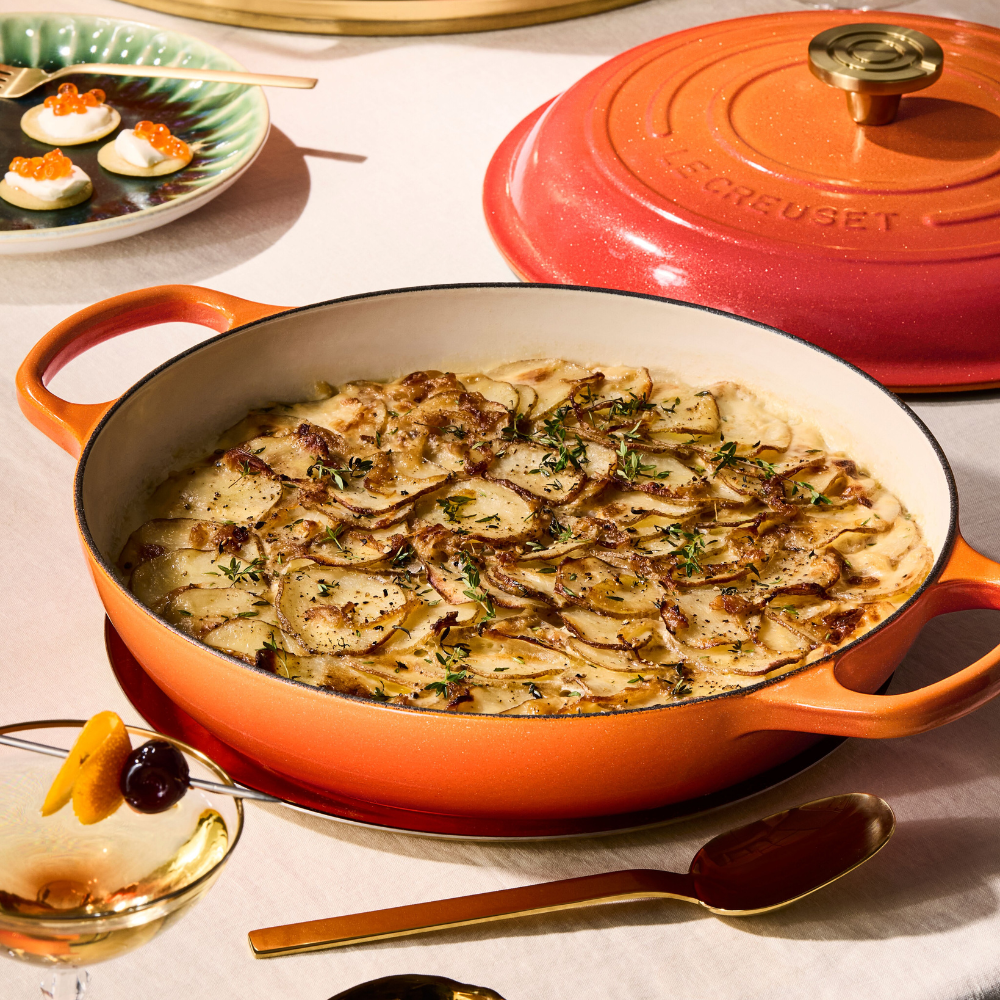 FLAMEE DOREE 30CM SHALLOW CASSEROLE LIFESTYLES (2)