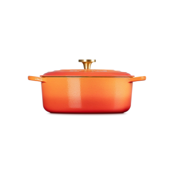 FLAMEE DOREE OVAL 29CM SIG CASSEROLE (2)
