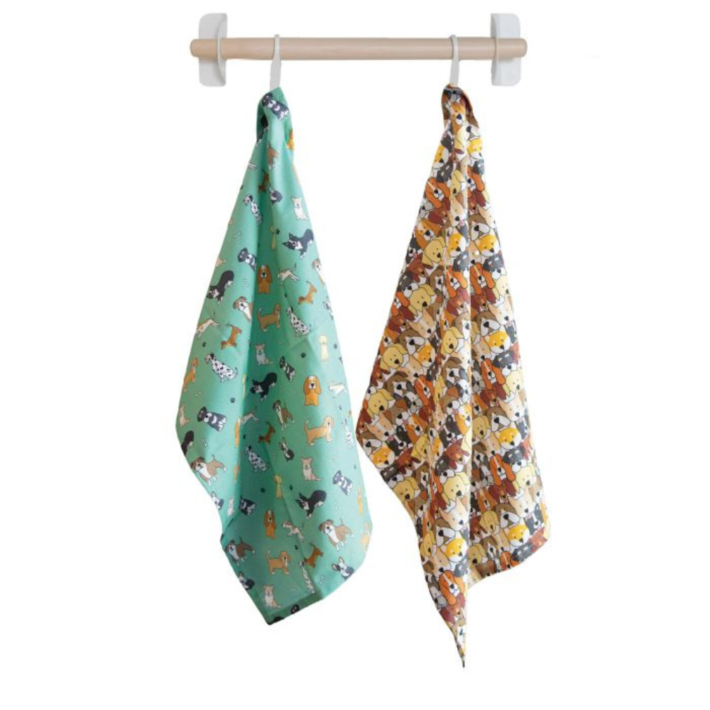 IS Gift The Dog Collective Tea Towel Set of 2 (2)