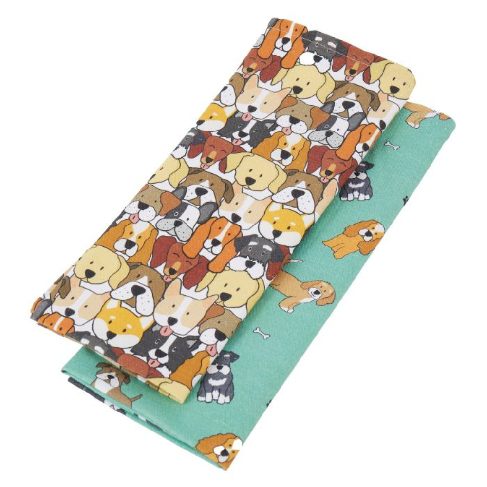 IS Gift The Dog Collective Tea Towel Set of 2 (3)
