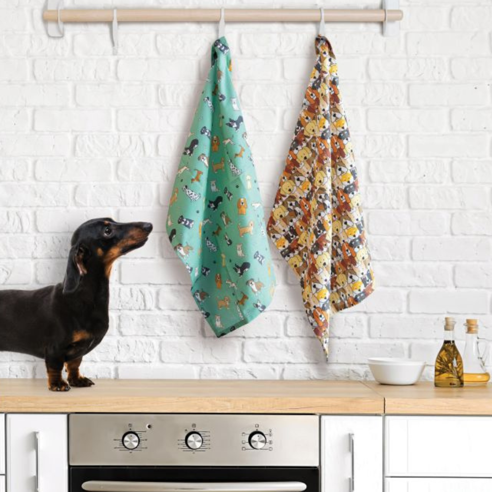 IS Gift The Dog Collective Tea Towel Set of 2 (5)