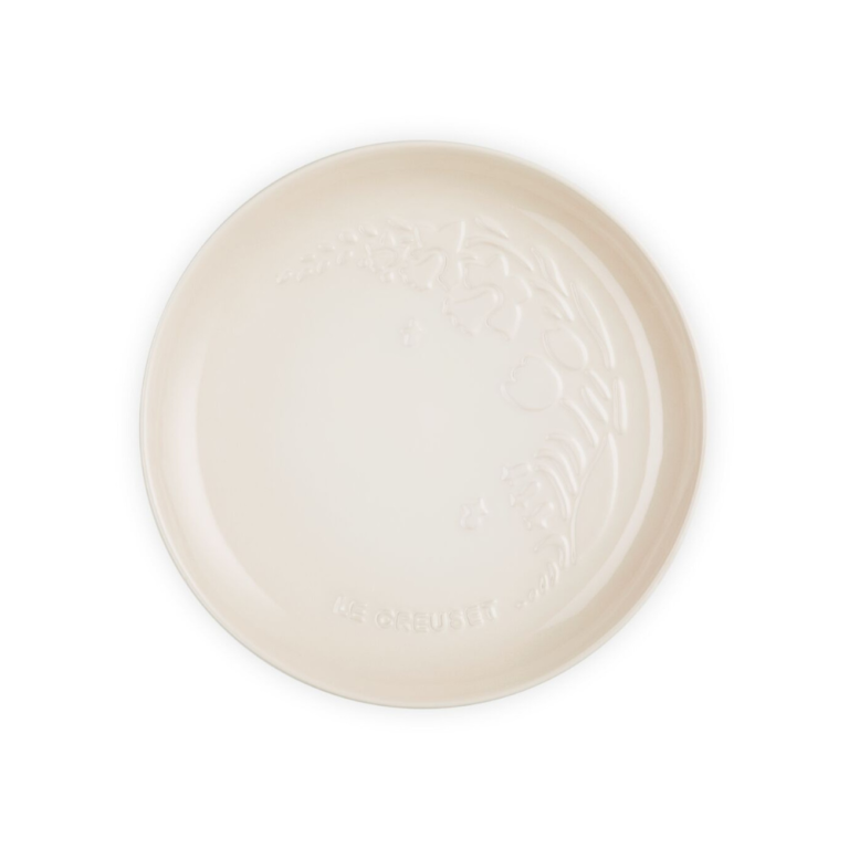 JARDIN PLATE 22CM MERINGUE (1)