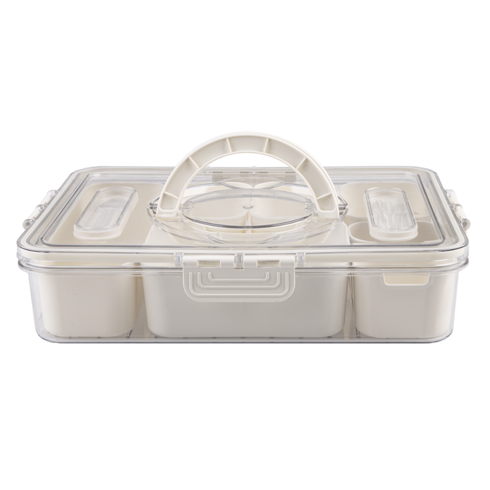 PIZZAZZ RECTANGULAR 7 COMPARTMENT GRAZING BOX (2)