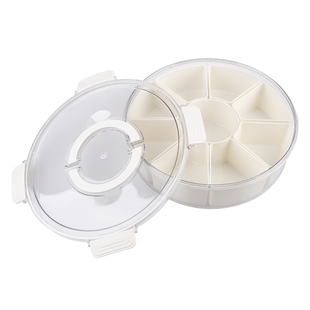 Pizzazz Round 9 Compartment Grazing Box (3)