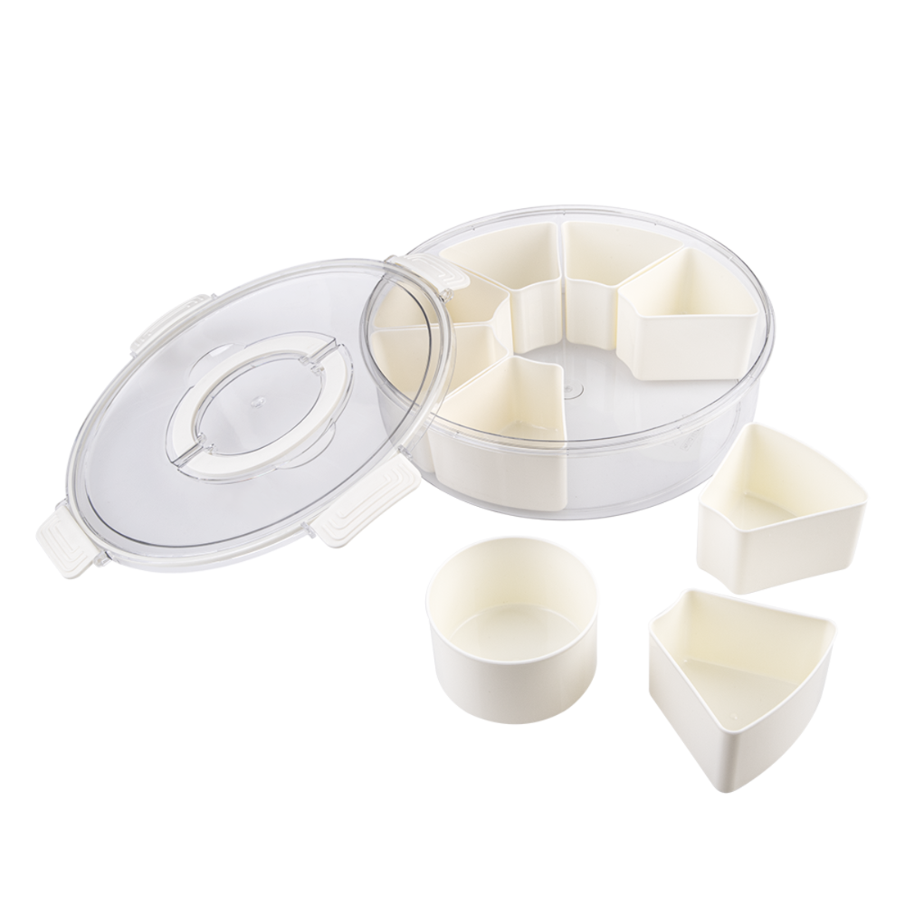 Pizzazz Round 9 Compartment Grazing Box (4)
