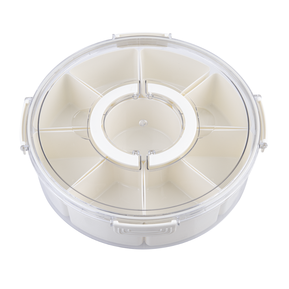 Pizzazz Round 9 Compartment Grazing Box