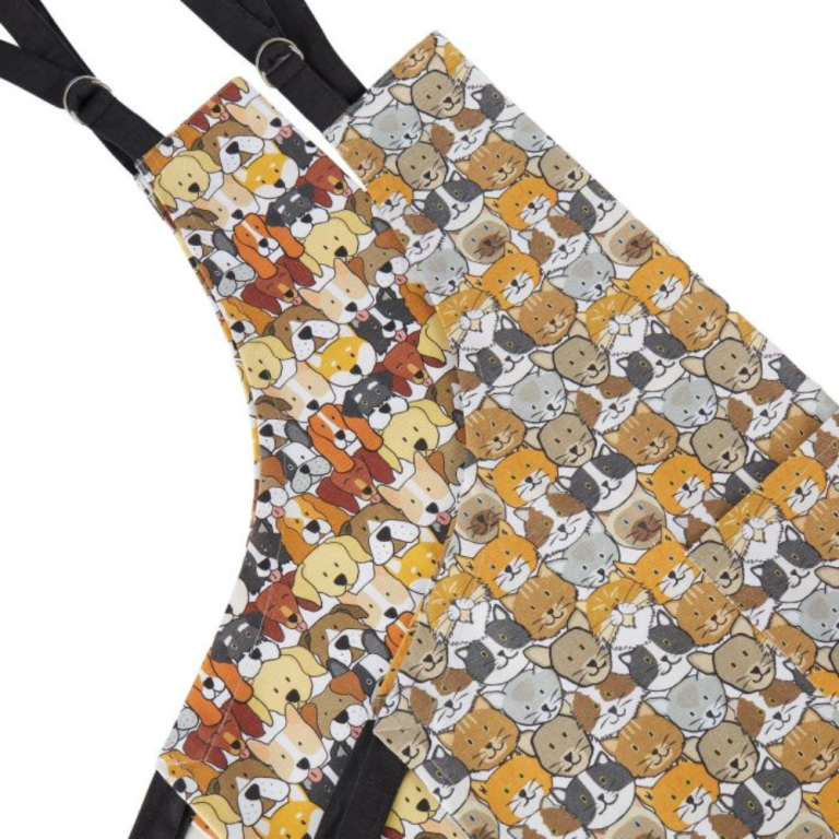 The Cat Collective Apron Multi-Coloured