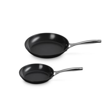Le Creuset Essential Non-Stick Ceramic 2-Piece Fry Pan Set 20/26cm