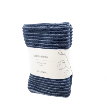 Ecovask 2 Pack Barista Cloths Navy