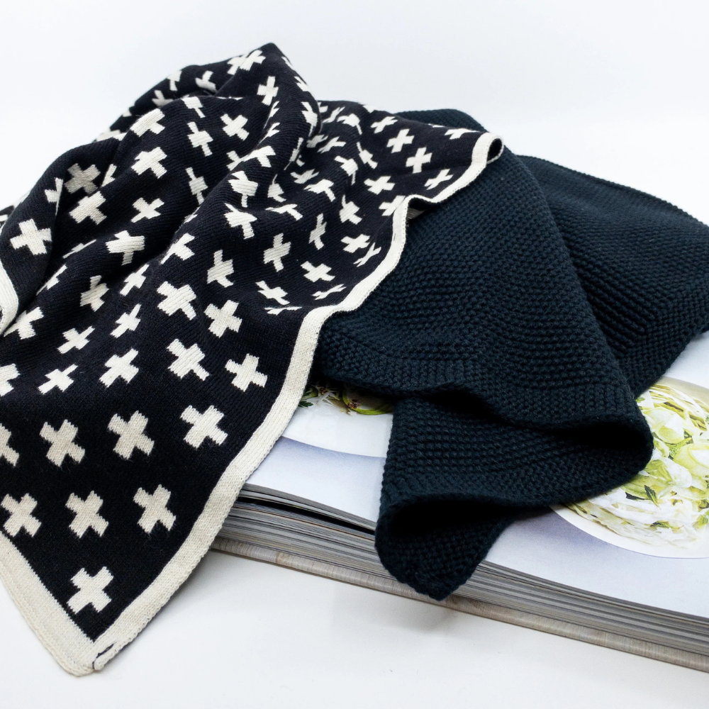 Ecovask 2 Pack Towel Combo Monochrome Raven