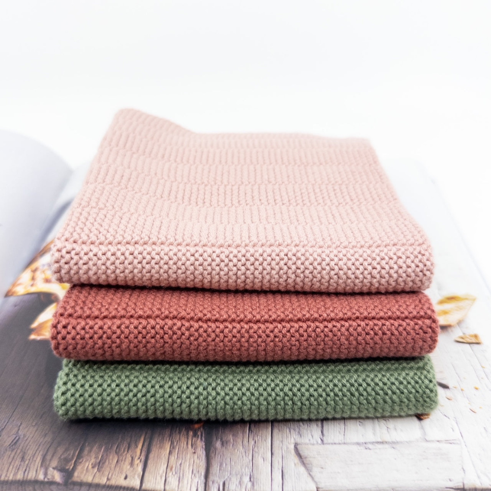 Ecovask Heavy Duty Dishcloths 3pk Vintage Bloom