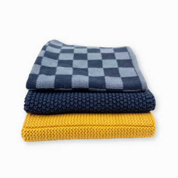 Ecovask Mixed Cloths 3 Pack Neptune