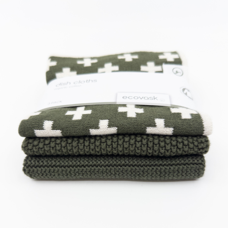 Ecovask Mixed Cloths 3 Pack Winter Moss (3)