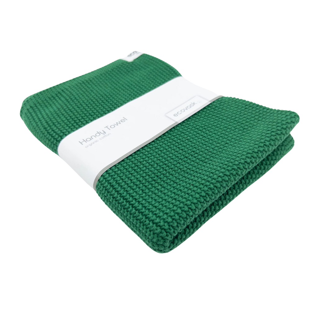 Ecovask ‘The Handy Towel’ Emerald 60x40cm