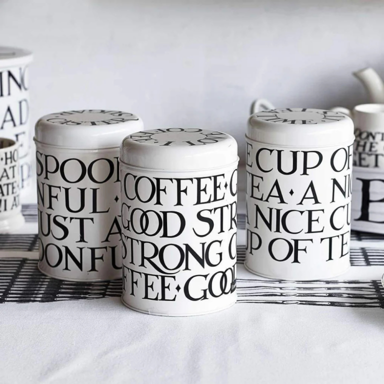 Emma Bridgewater Black Toast Round Caddies Set of 3(1)