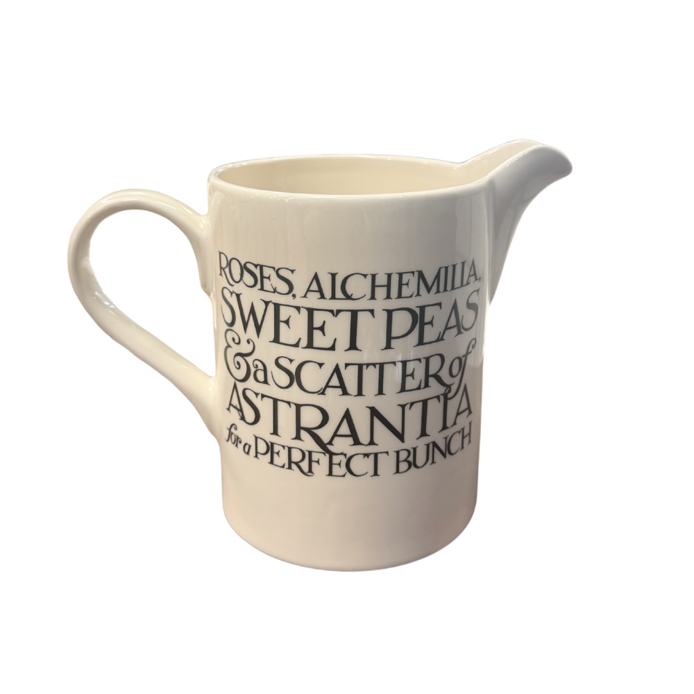 Emma Bridgewater Black Toast Straight Jug (1)