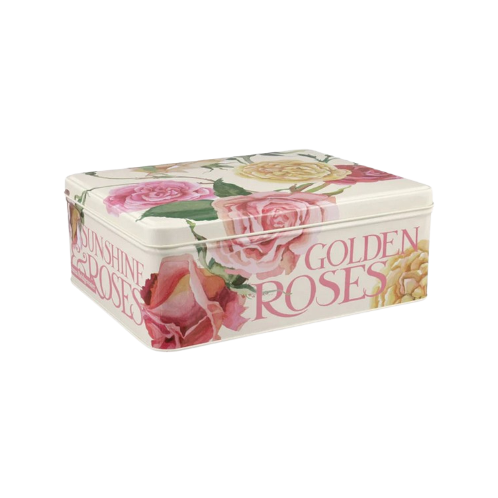 Emma Bridgewater ROSE ALL MY LIFE RECT TIN