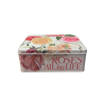 Emma Bridgewater Roses All My Life Rectangular Tin