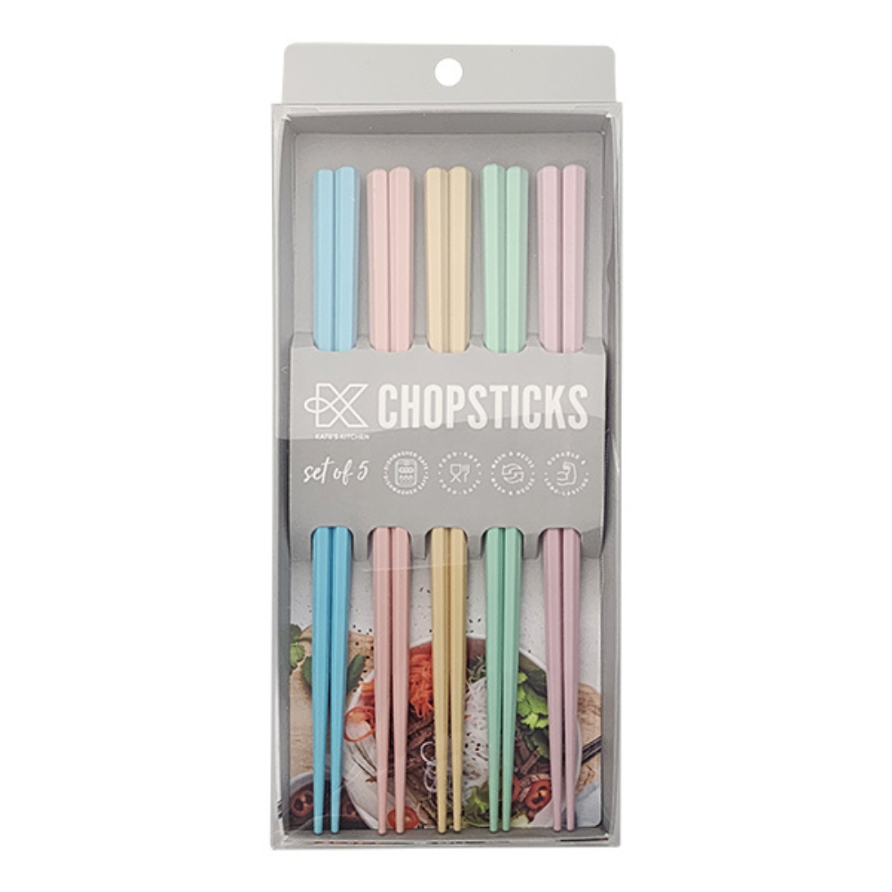 Kates Chopsticks Set of 5
