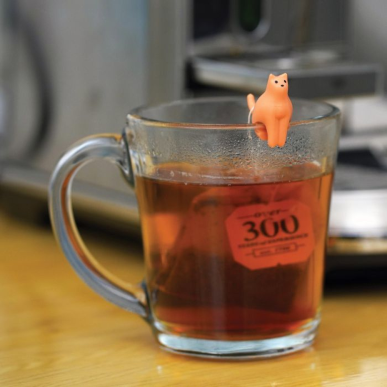 Kikkerland Cat Tea Bag Holders 4pcs (1)