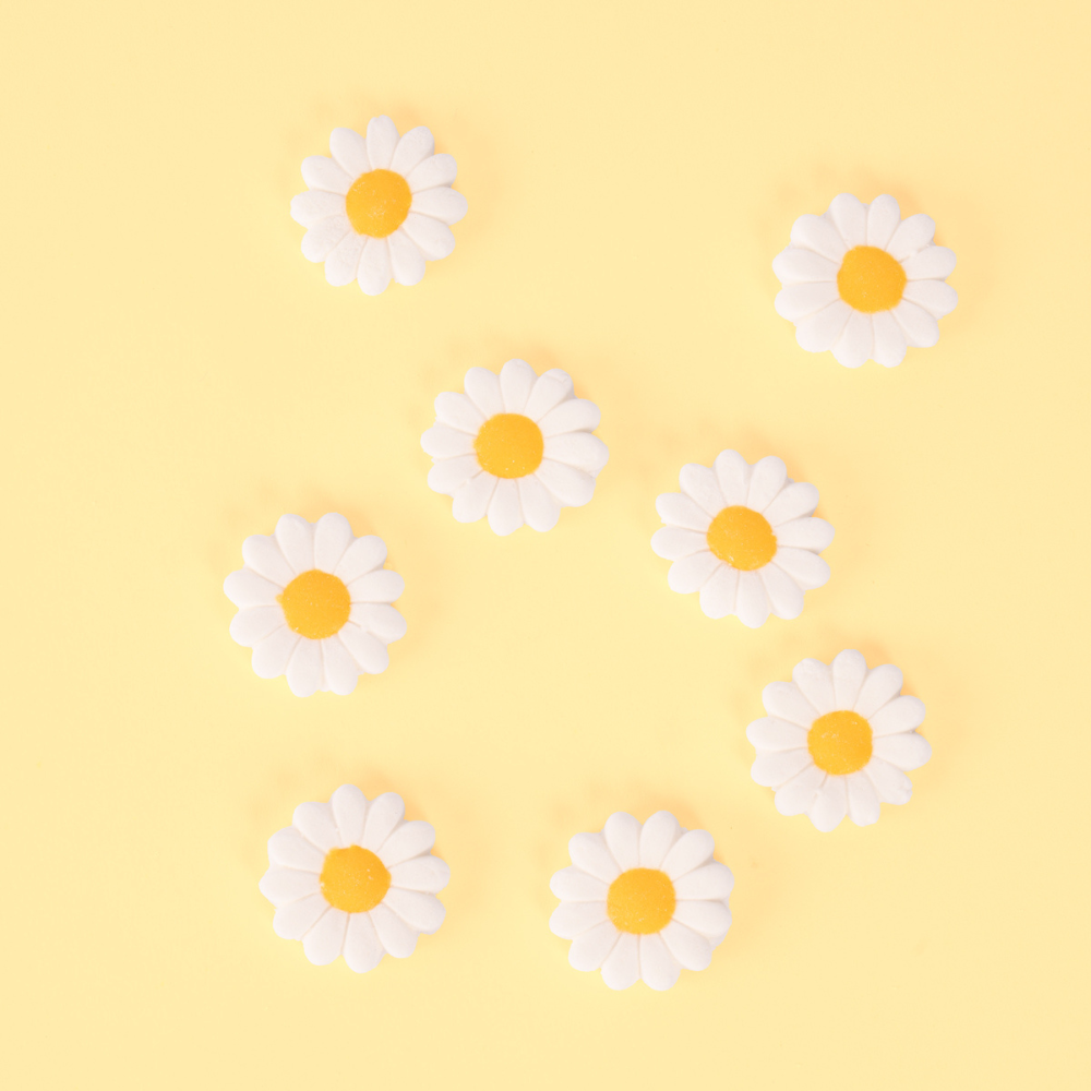 SPRINKS Icing Decorations Daisy 8 pieces(1)