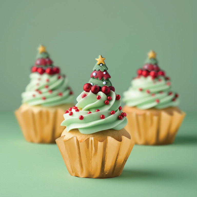 SPRINKS Icing Decorations Xmas Trees 8 pieces(3)