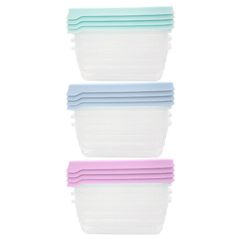 Snazzee Food Storage Set of 4 Rectangular 300ml(1)