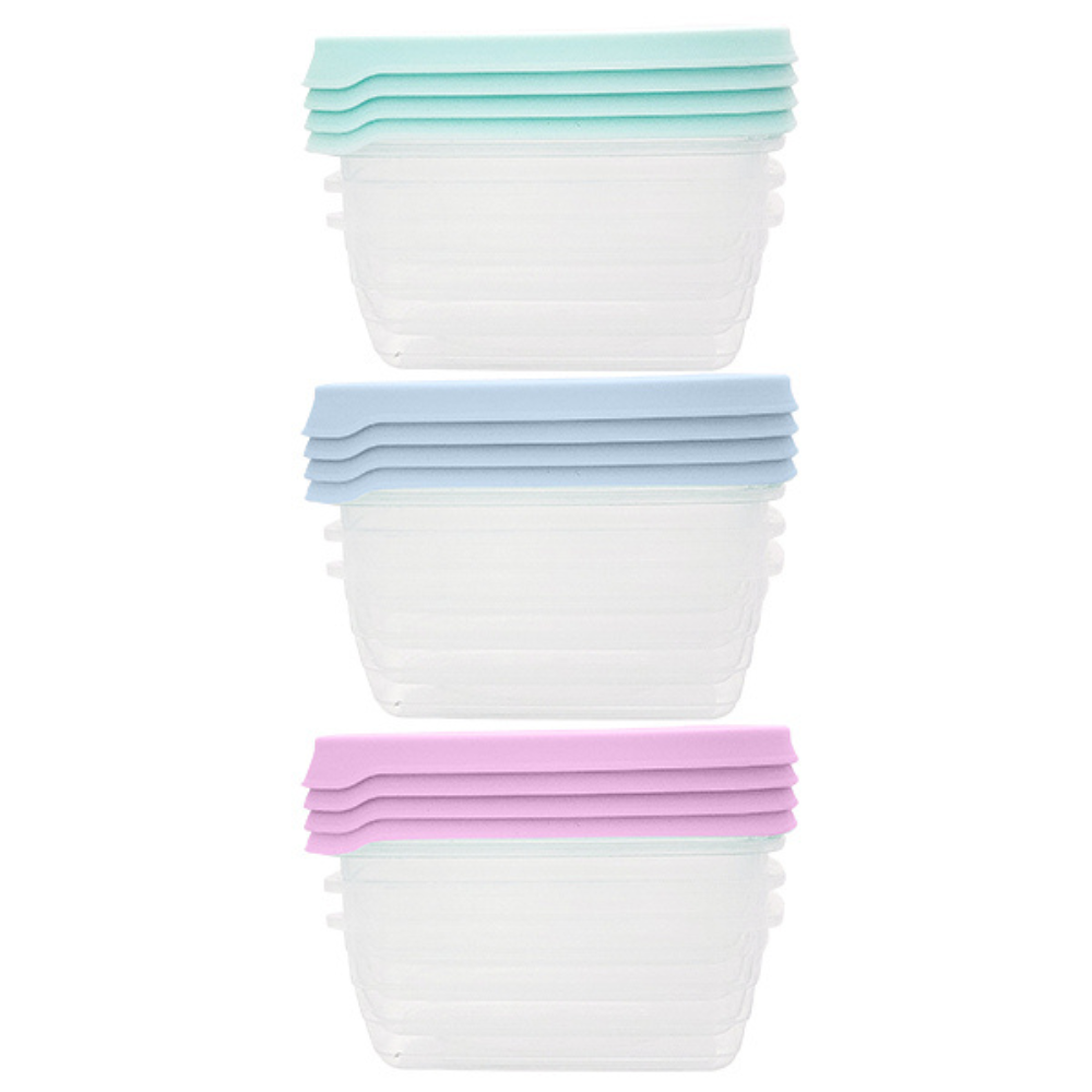Snazzee Food Storage Set of 4 Rectangular 300ml(1)
