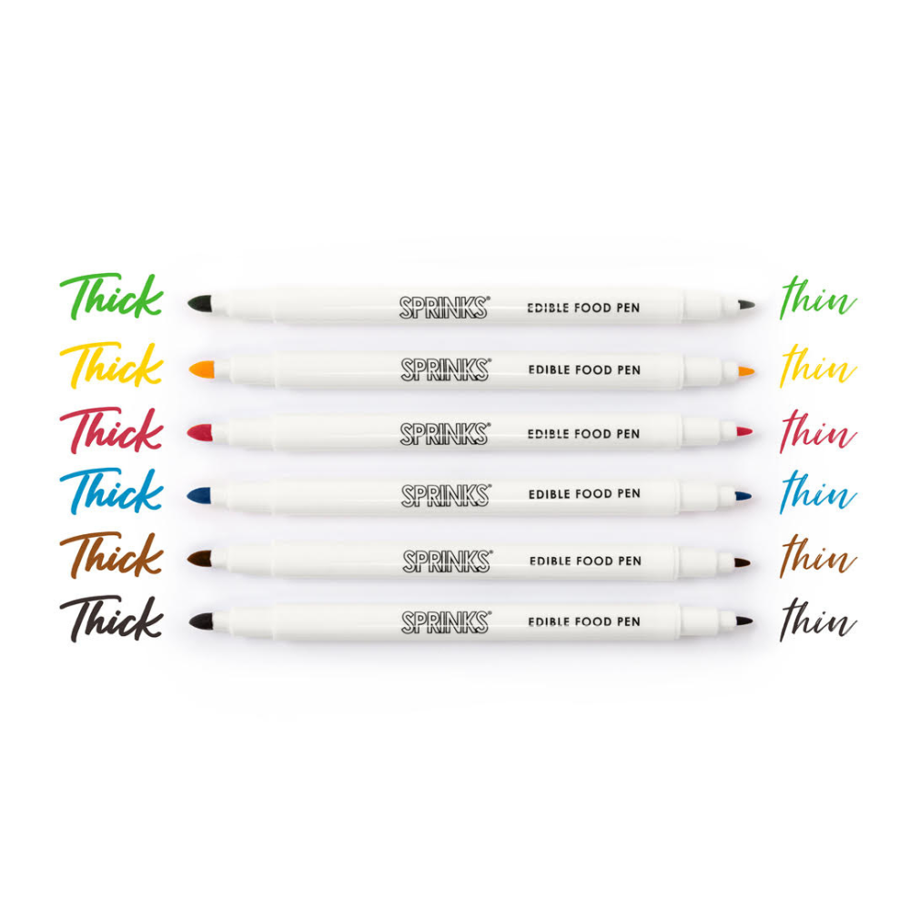 Sprinks Edible Food Pens Set of 6(4)