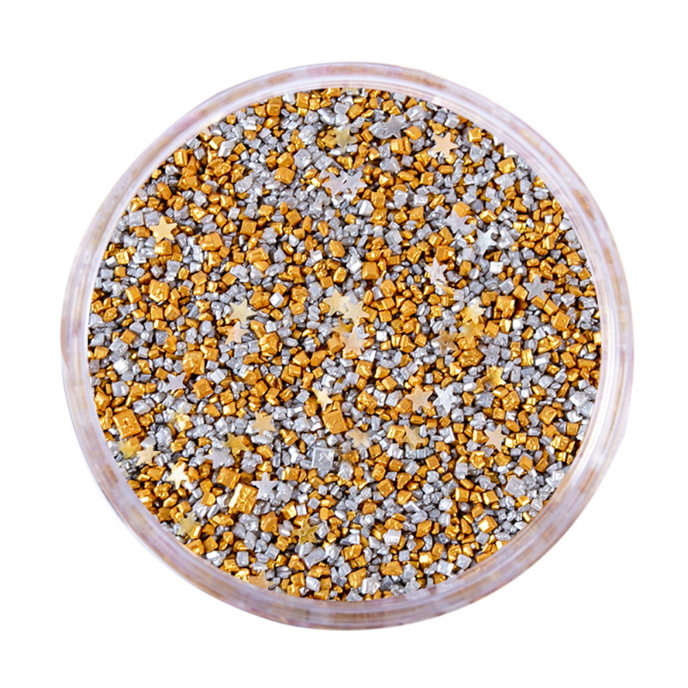 Sprinks Gold Rush Glitz Sprinkles 80g(1)