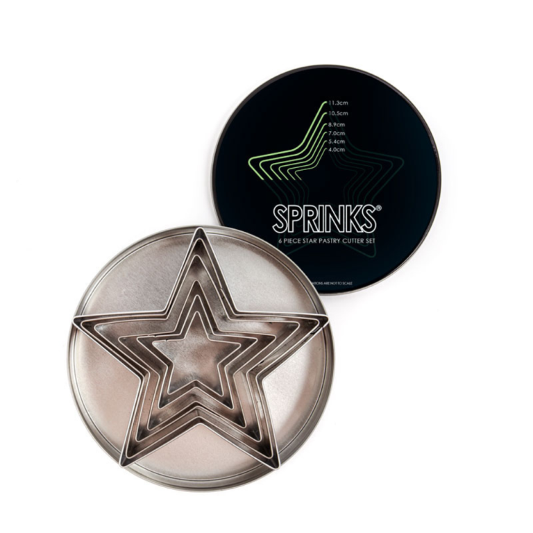 Sprinks Star Stainless Pastry Cutter Set of 6(2)