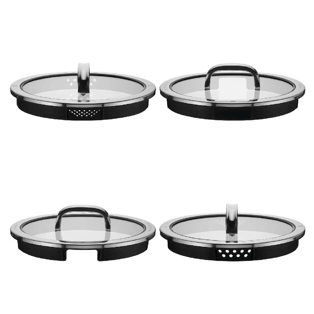 WMF Function 4 Black Cookware Set of 4 (1)