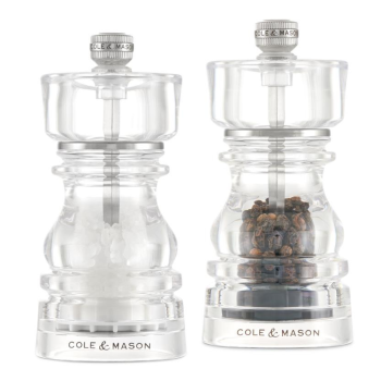 Cole & Mason London Acrylic Mills Set 13cm