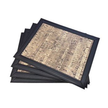 Ladelle Dine Cork Placemats 4 Pack 22x28cm