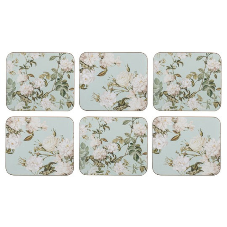Ashdene-elegant-rose-mint-coasters
