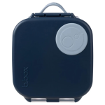 B.Box Mini Lunch Box Midnight with the lid closed on a white background.