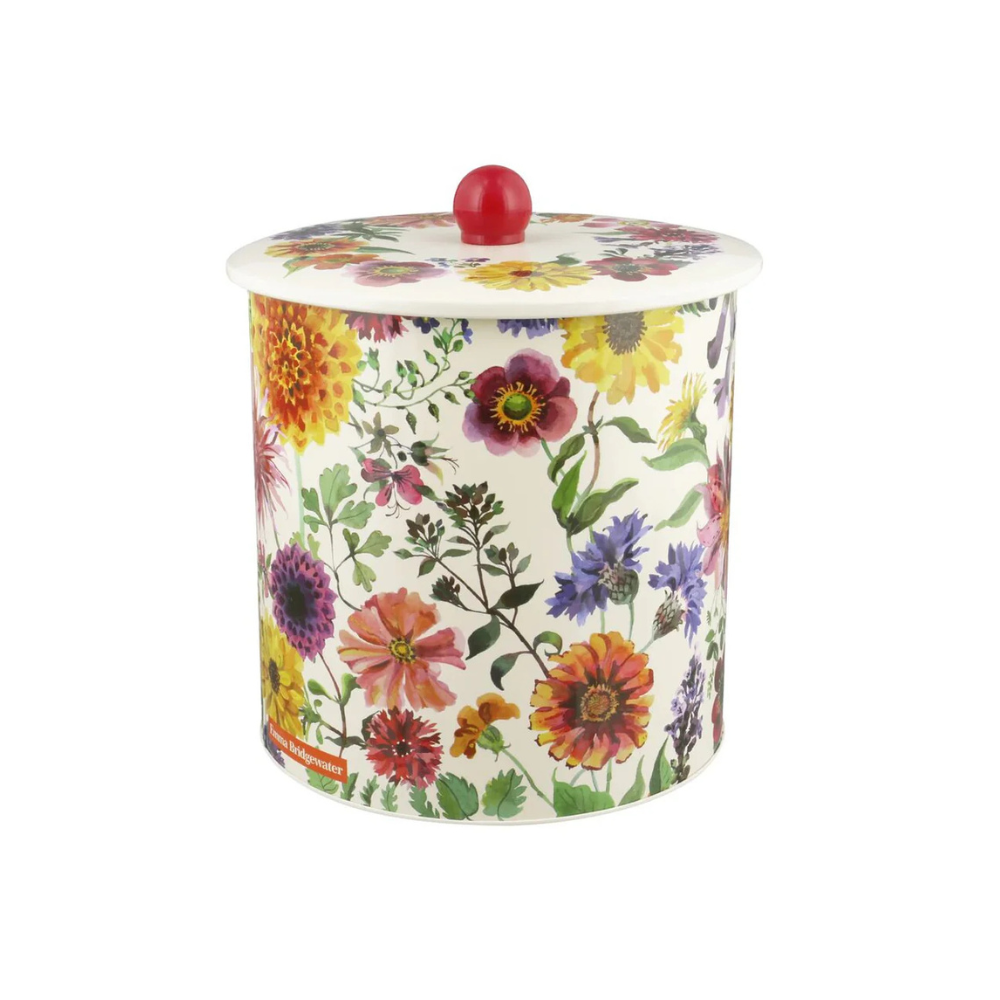Emma Bridgewater Garden Flowers Biscuit Barrel 17cm