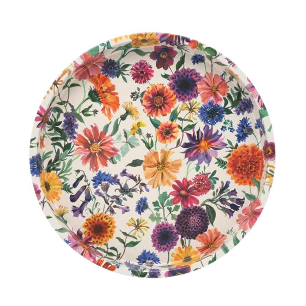 Emma Bridgewater Garden Flowers Round Tray