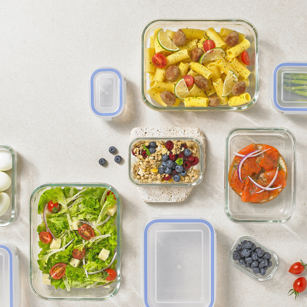 Glasslock Tempered Glass 10 Piece Container Set (2)