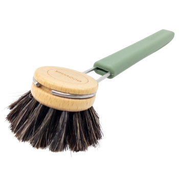 Ecovask Horse Hair Dish Brush Sage