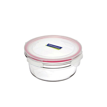 Glasslock Tempered Glass Oven Safe Round Container 1480ml