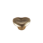 Le Creuset Heart Light Gold Knob 4.7cm